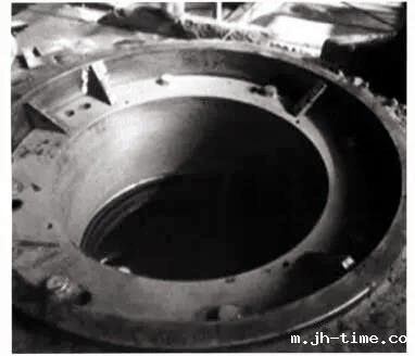 上架体衬套焊接加固肋板